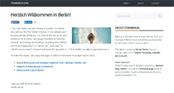 Desktop Screenshot of itsinberlin.com