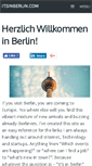 Mobile Screenshot of itsinberlin.com